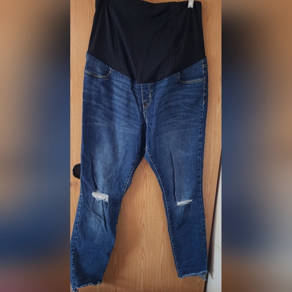Ingrid & Isabel High Rise Blue Jeans - Picture 1 of 7